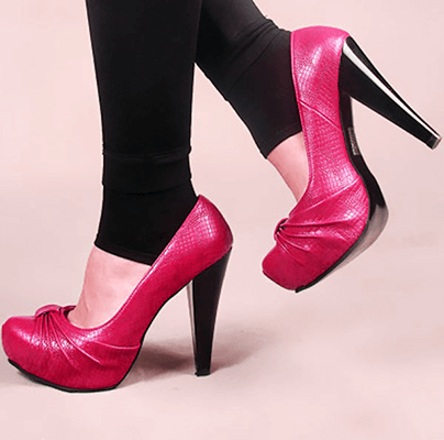 پاشنه بلند پاپیونی